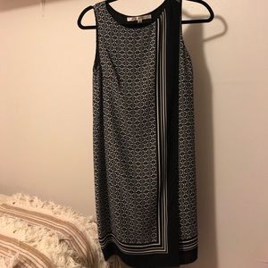 Shift dress with pattern detail- worn once